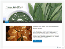 Tablet Screenshot of foragewildfood.com